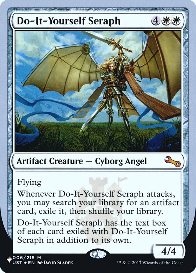 Do-It-Yourself Seraph (Unfinity Foil Edition) [The List] | North of Exile Games