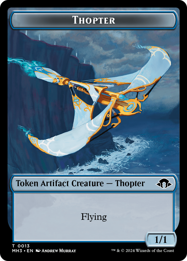 Thopter Token [Modern Horizons 3 Tokens] | North of Exile Games