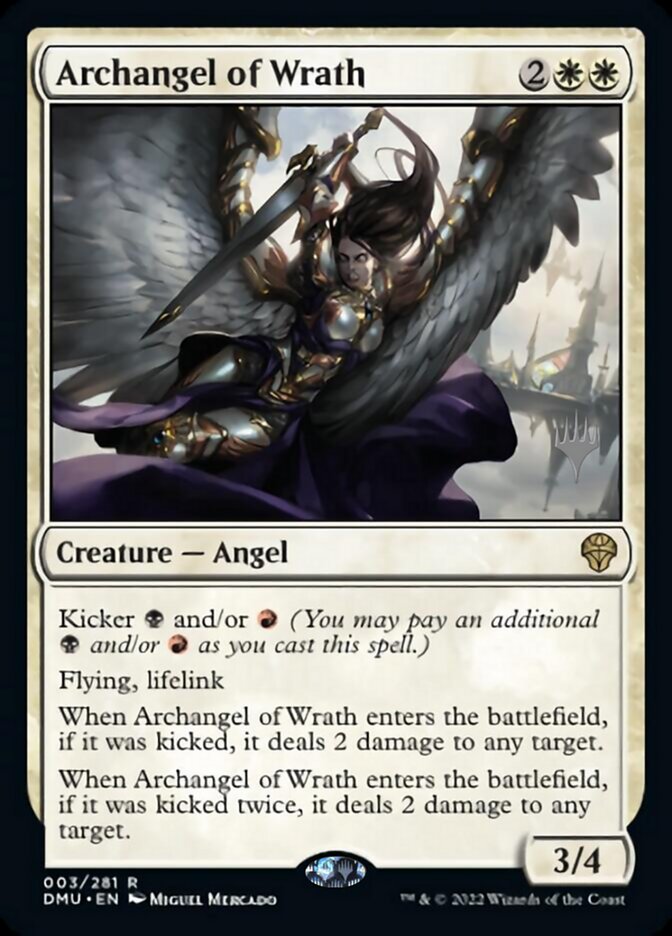 Archangel of Wrath (Promo Pack) [Dominaria United Promos] | North of Exile Games