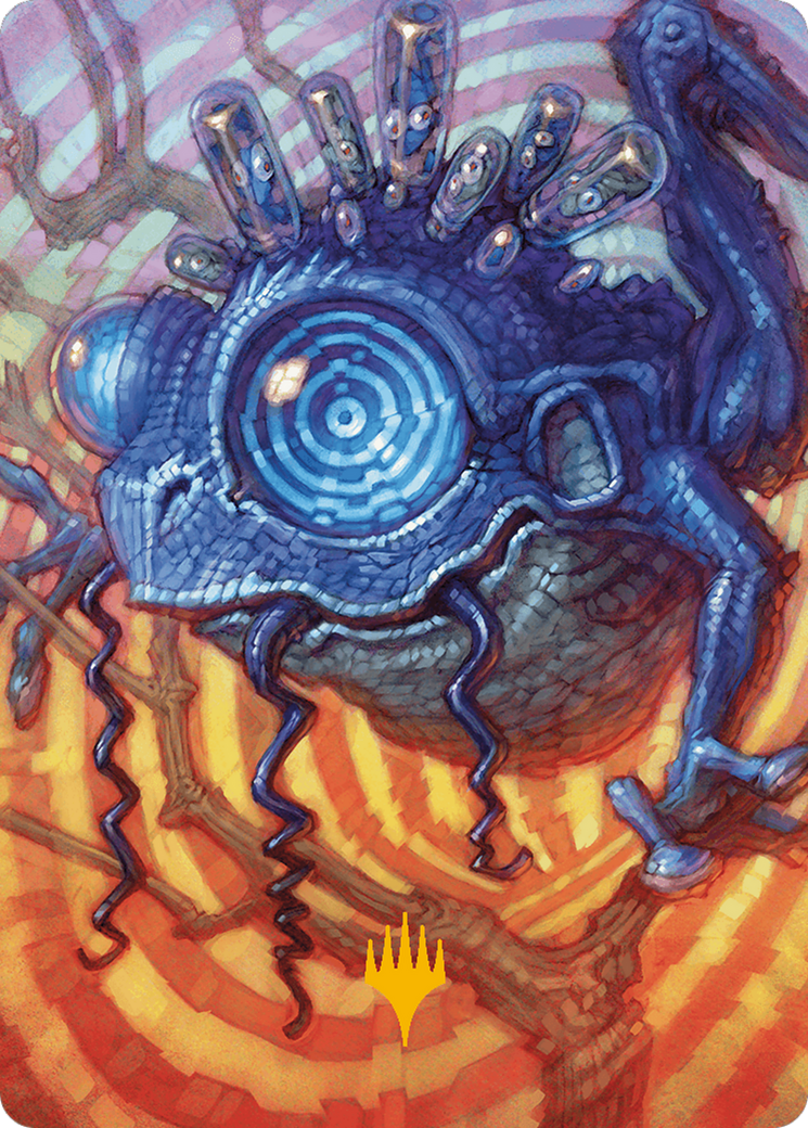 Psychic Frog Art Card (Gold-Stamped Planeswalker Symbol) [Modern Horizons 3 Art Series] | North of Exile Games