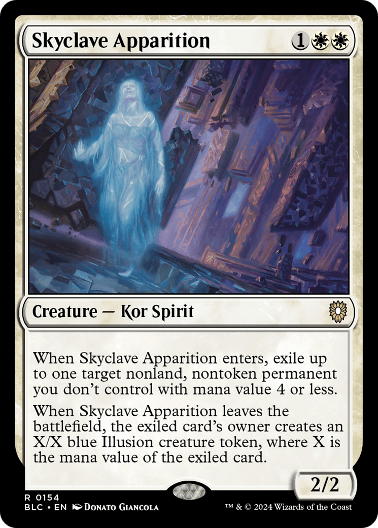Skyclave Apparition [Bloomburrow Commander] | North of Exile Games