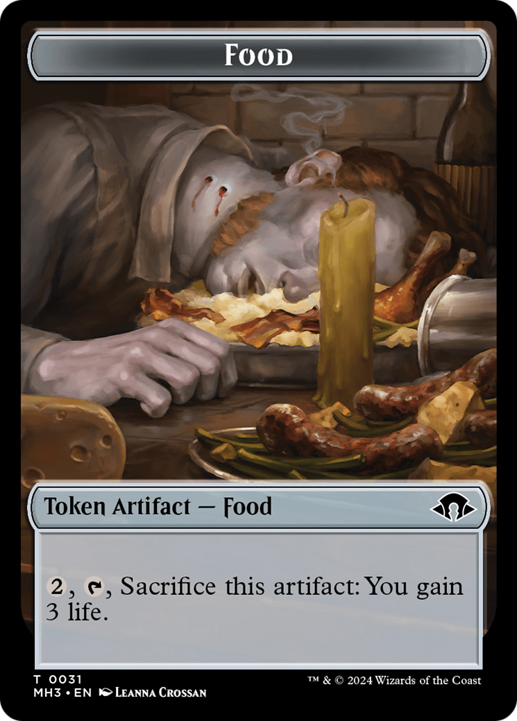 Eldrazi Spawn // Food Double-Sided Token [Modern Horizons 3 Tokens] | North of Exile Games