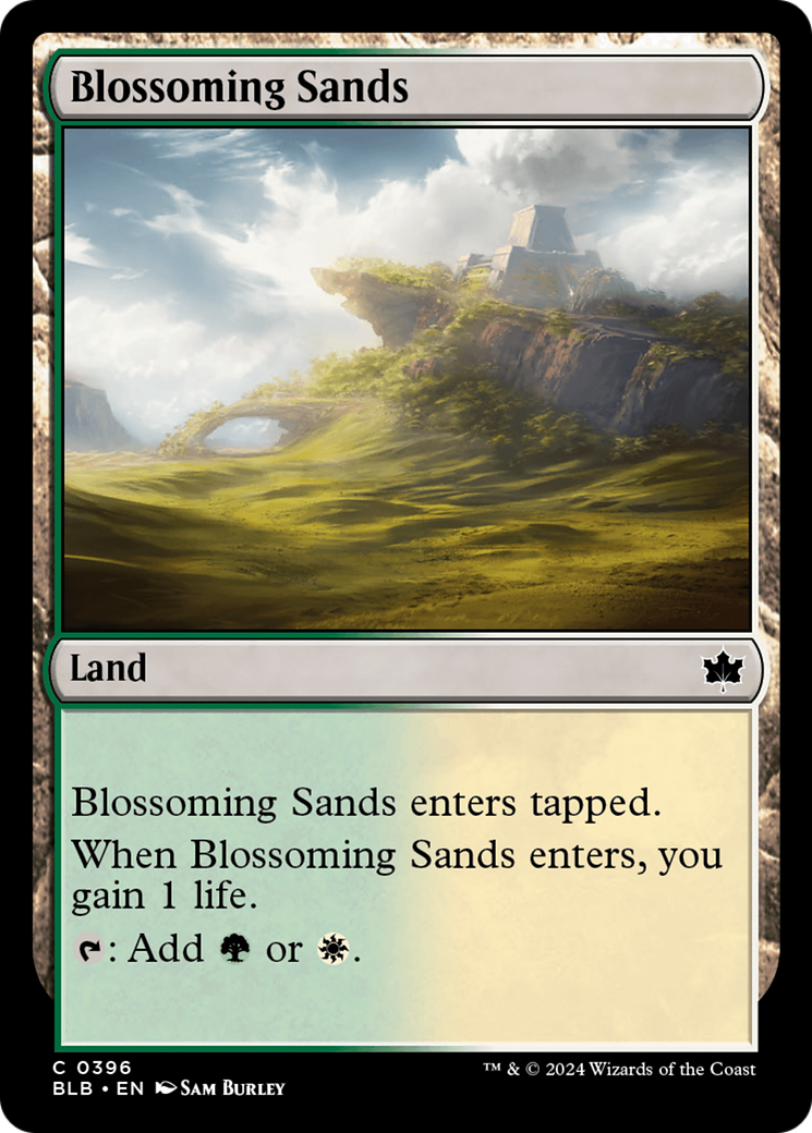 Blossoming Sands [Bloomburrow] | North of Exile Games