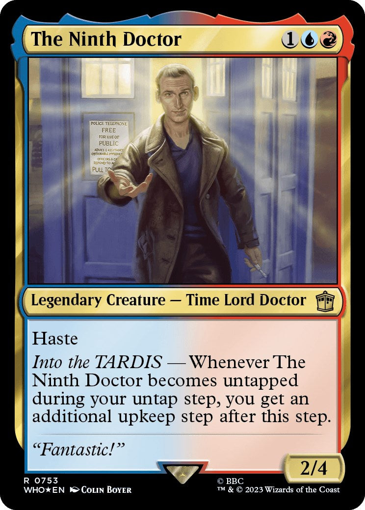 The Ninth Doctor (Surge Foil) [Doctor Who] | North of Exile Games