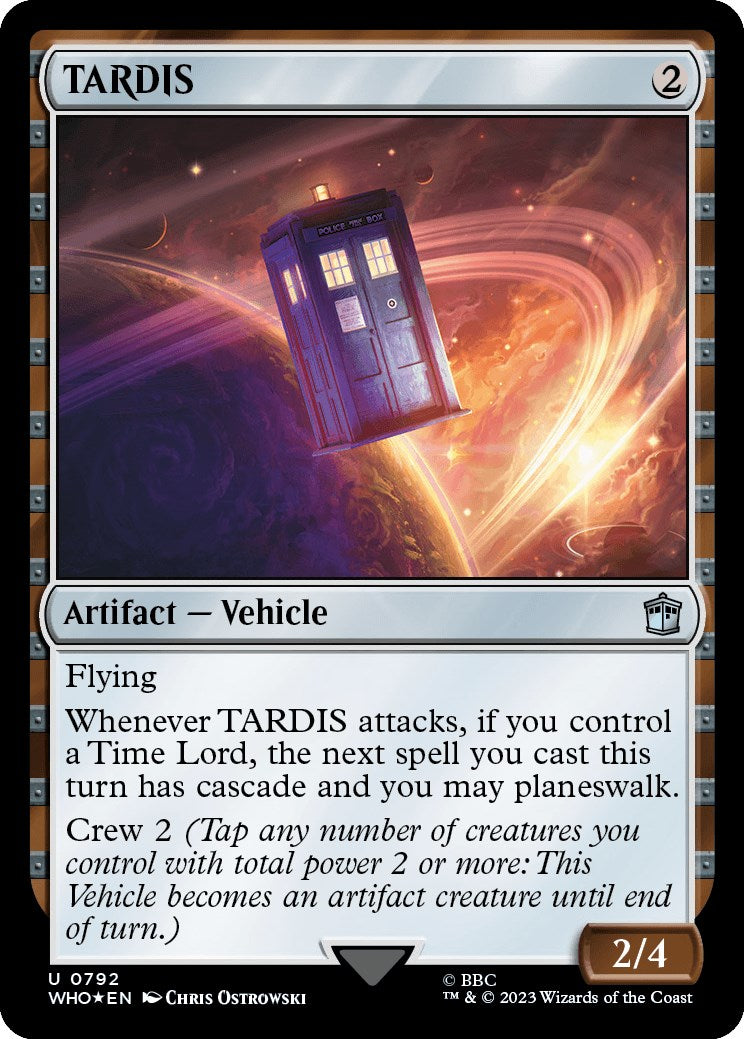 TARDIS (Surge Foil) [Doctor Who] | North of Exile Games