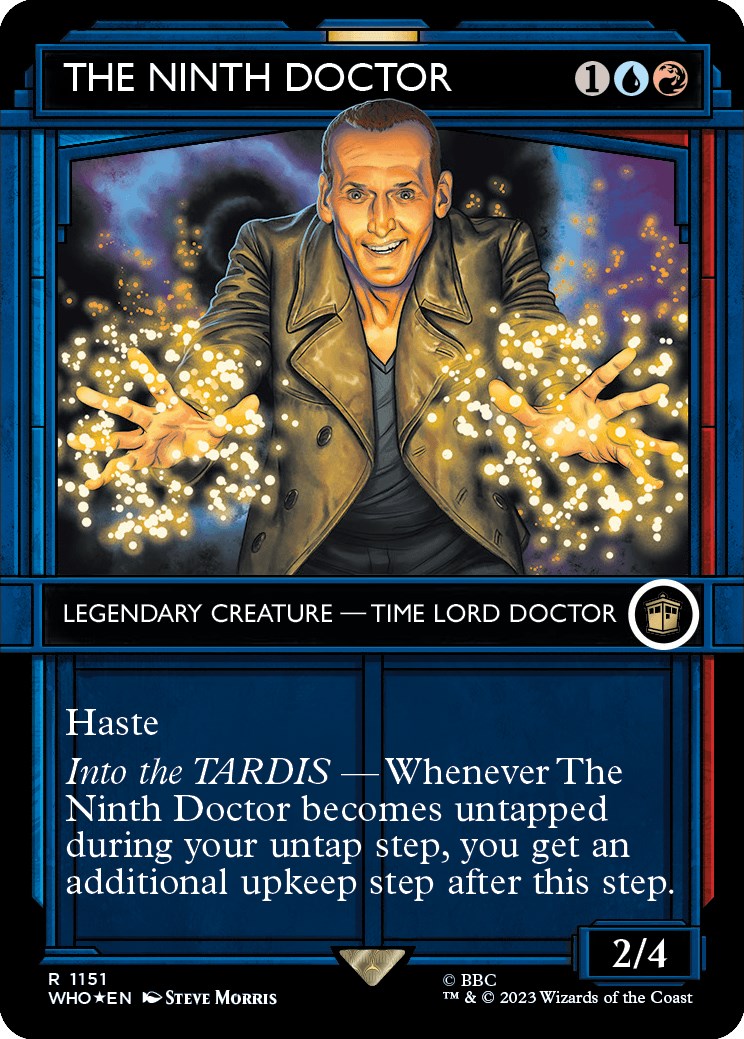 The Ninth Doctor (Showcase) (Surge Foil) [Doctor Who] | North of Exile Games