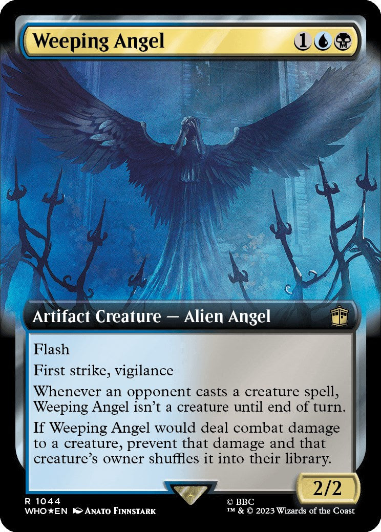 Weeping Angel (Extended Art) (Surge Foil) [Doctor Who] | North of Exile Games