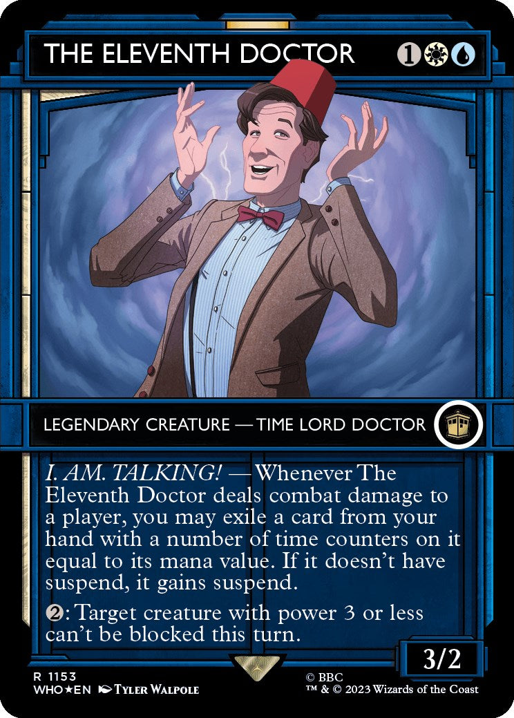 The Eleventh Doctor (Showcase) (Surge Foil) [Doctor Who] | North of Exile Games