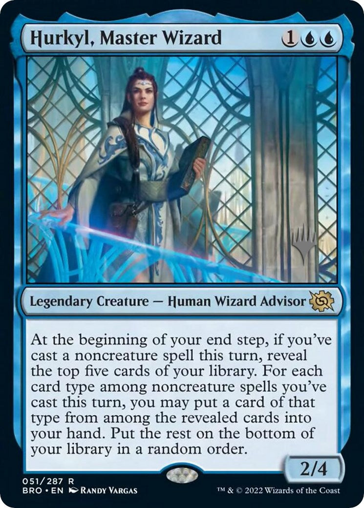 Hurkyl, Master Wizard (Promo Pack) [The Brothers' War Promos] | North of Exile Games