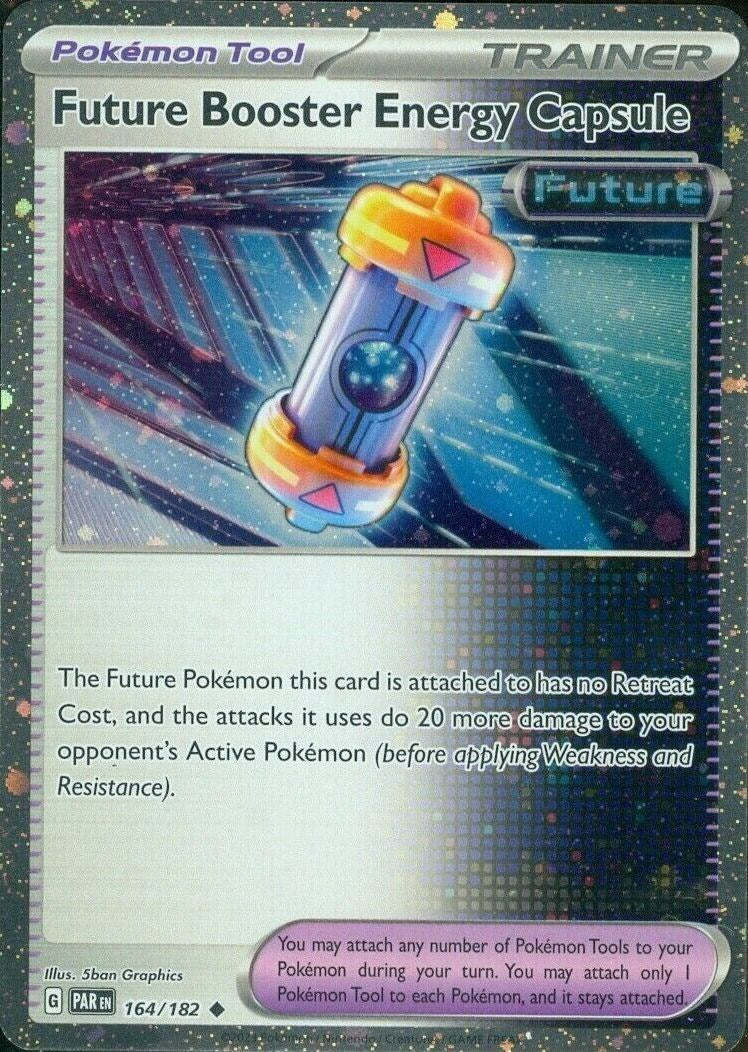 Future Booster Energy Capsule (164/182) (Cosmos Holo) [Scarlet & Violet: Paradox Rift] | North of Exile Games