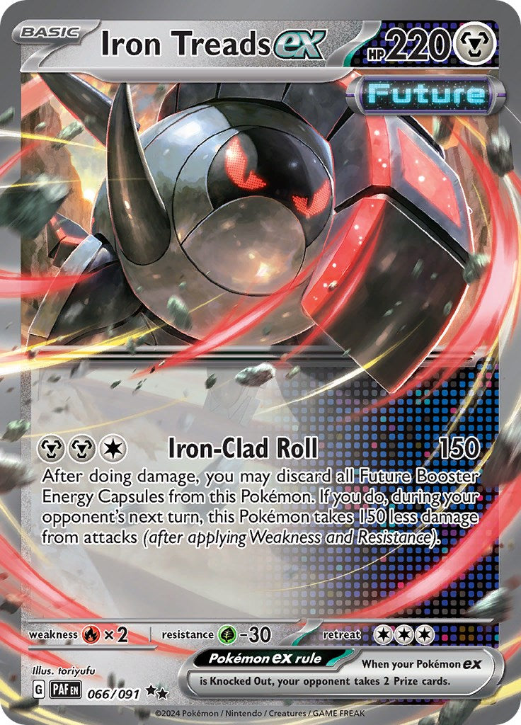 Iron Treads ex (066/091) [Scarlet & Violet: Paldean Fates] | North of Exile Games