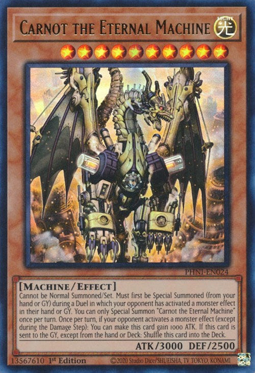 Carnot the Eternal Machine [PHNI-EN024] Ultra Rare | North of Exile Games