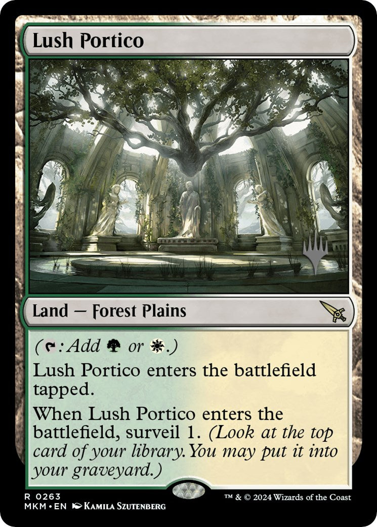 Lush Portico (Promo Pack) [Murders at Karlov Manor Promos] | North of Exile Games