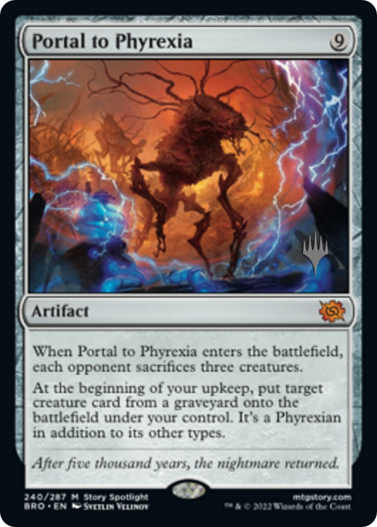 Portal to Phyrexia (Promo Pack) [The Brothers' War Promos] | North of Exile Games