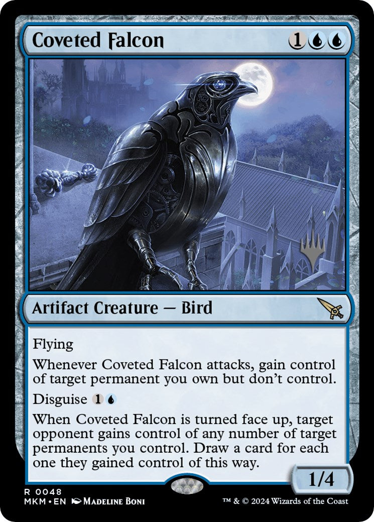 Coveted Falcon (Promo Pack) [Murders at Karlov Manor Promos] | North of Exile Games