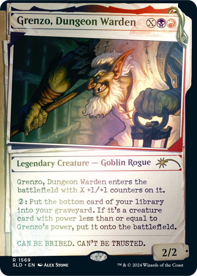Grenzo, Dungeon Warden (Rainbow Foil) [Secret Lair Drop Series] | North of Exile Games