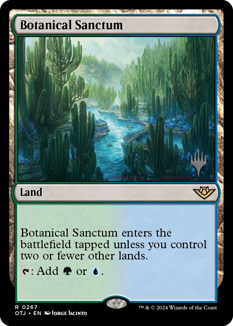 Botanical Sanctum (Promo Pack) [Outlaws of Thunder Junction Promos] | North of Exile Games