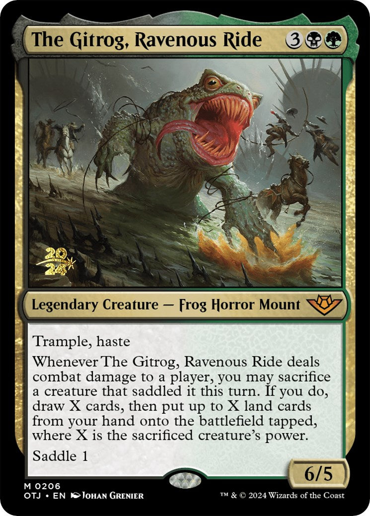 The Gitrog, Ravenous Ride [Outlaws of Thunder Junction Prerelease Promos] | North of Exile Games