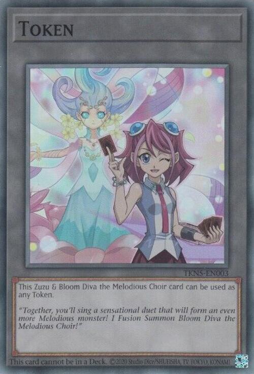 Token: Zuzu and Bloom Diva the Melodious Choir [TKN5-EN003] Super Rare | North of Exile Games