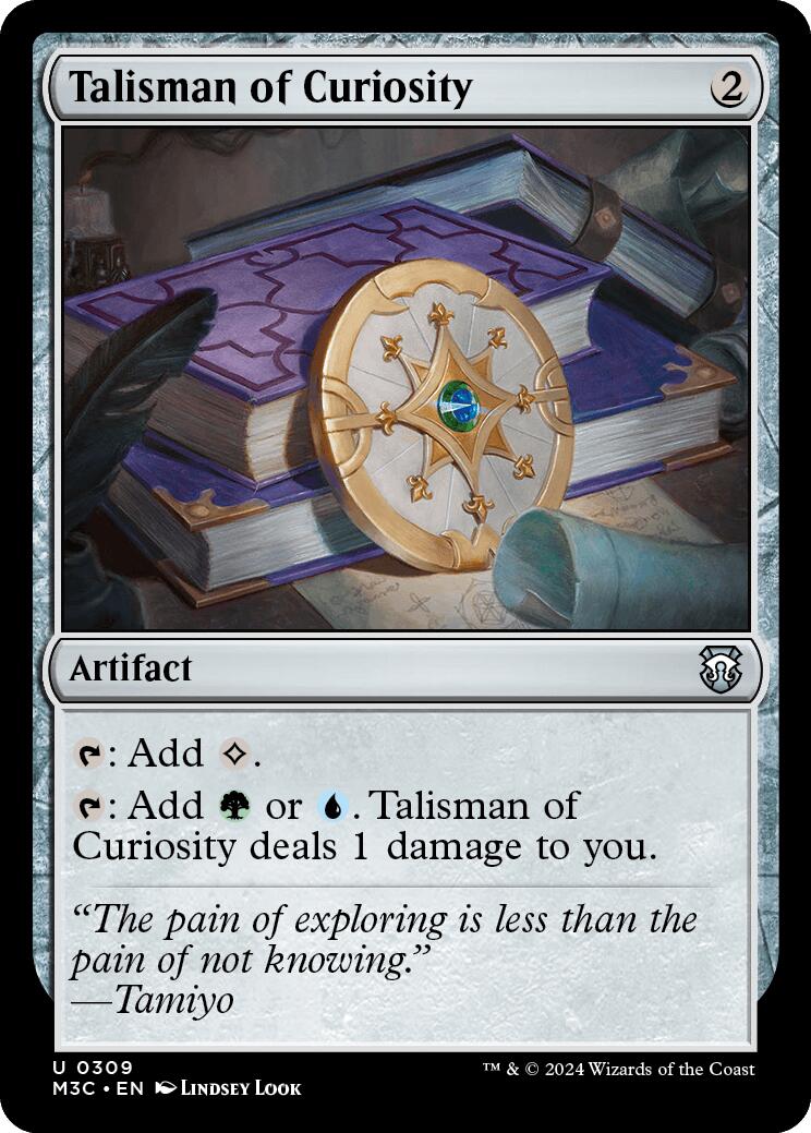 Talisman of Curiosity [Modern Horizons 3 Commander] | North of Exile Games