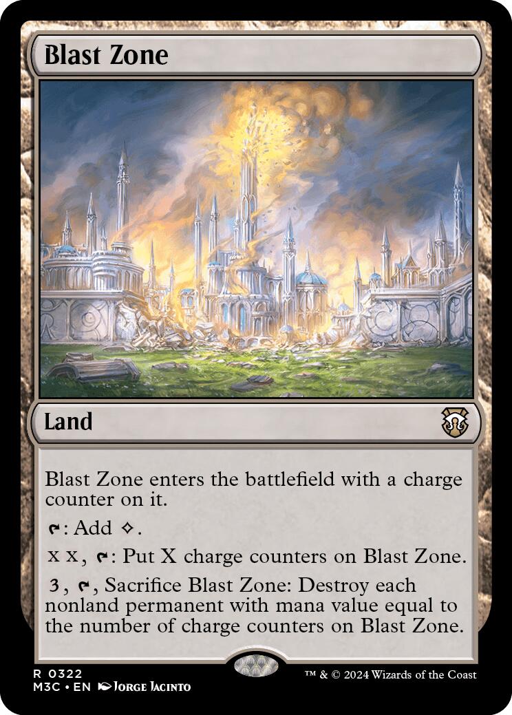Blast Zone [Modern Horizons 3 Commander] | North of Exile Games