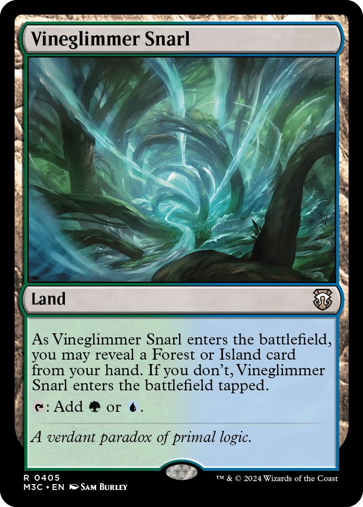 Vineglimmer Snarl [Modern Horizons 3 Commander] | North of Exile Games