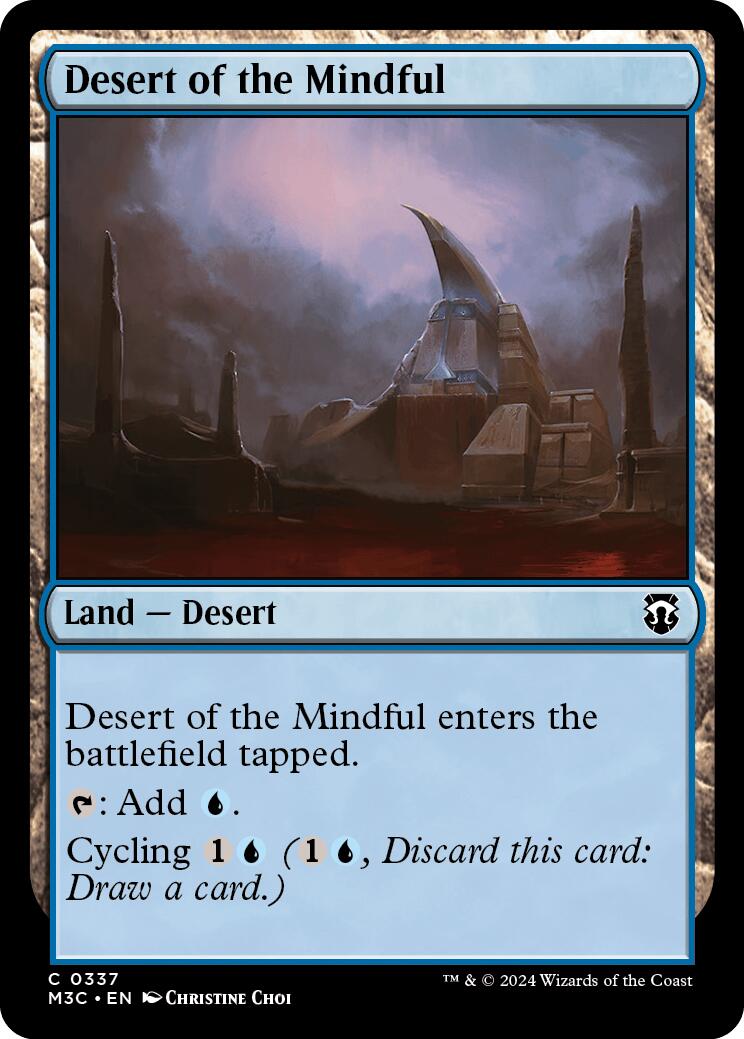 Desert of the Mindful [Modern Horizons 3 Commander] | North of Exile Games