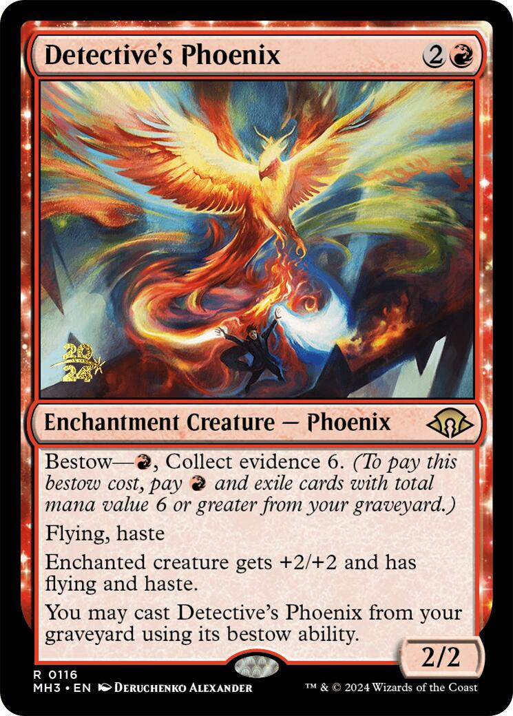 Detective's Phoenix [Modern Horizons 3 Prerelease Promos] | North of Exile Games