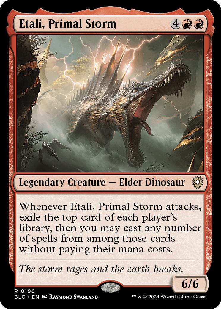 Etali, Primal Storm [Bloomburrow Commander] | North of Exile Games