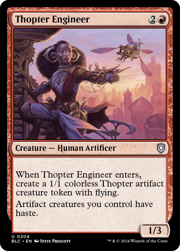 Thopter Engineer [Bloomburrow Commander] | North of Exile Games