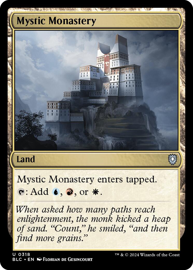 Mystic Monastery [Bloomburrow Commander] | North of Exile Games