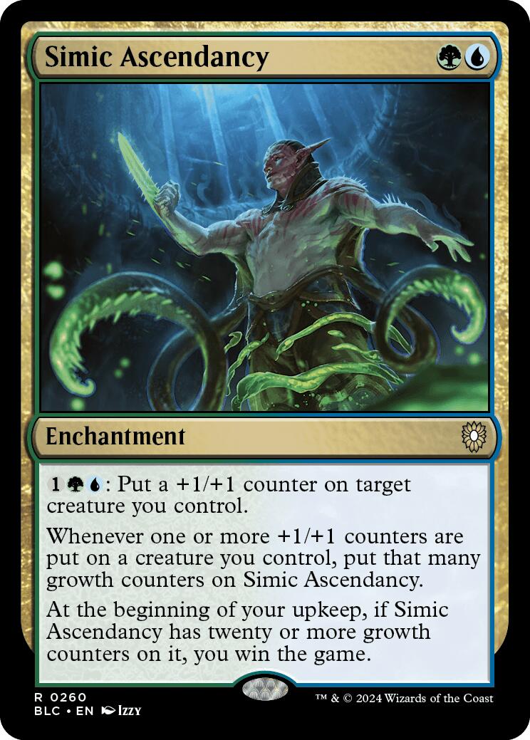 Simic Ascendancy [Bloomburrow Commander] | North of Exile Games
