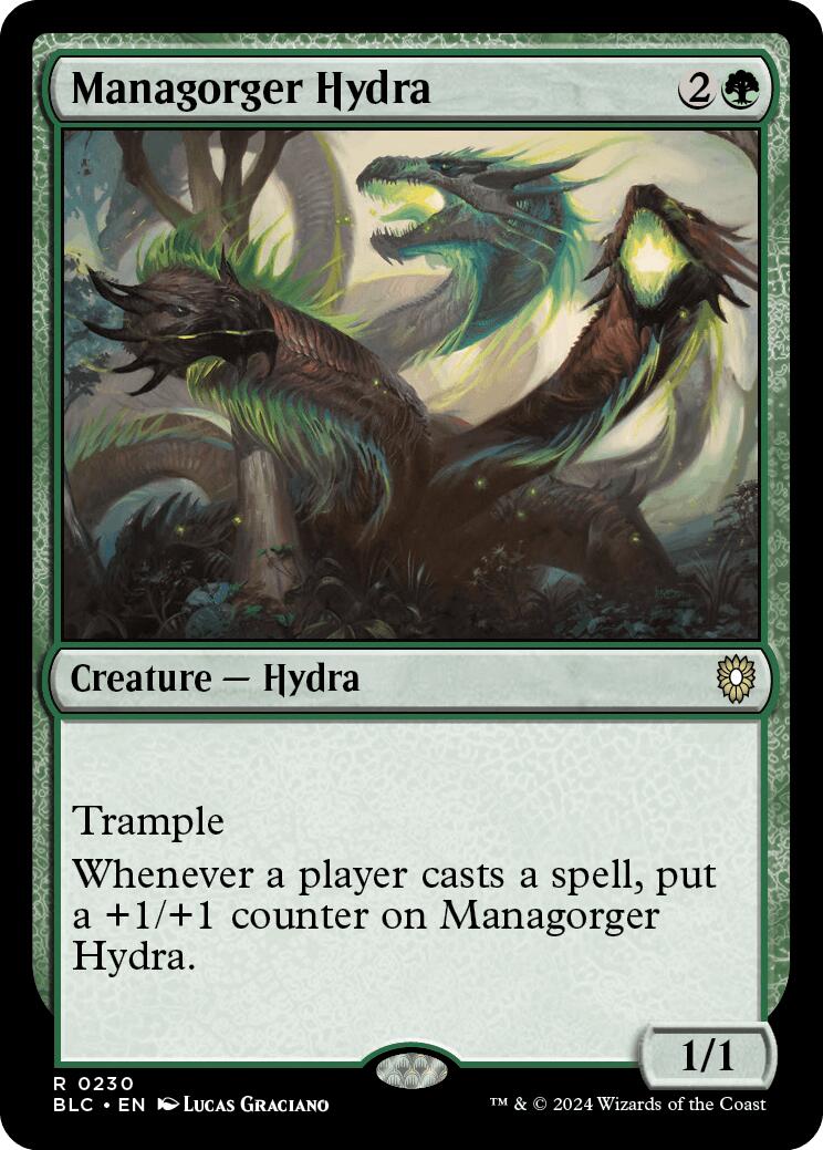 Managorger Hydra [Bloomburrow Commander] | North of Exile Games