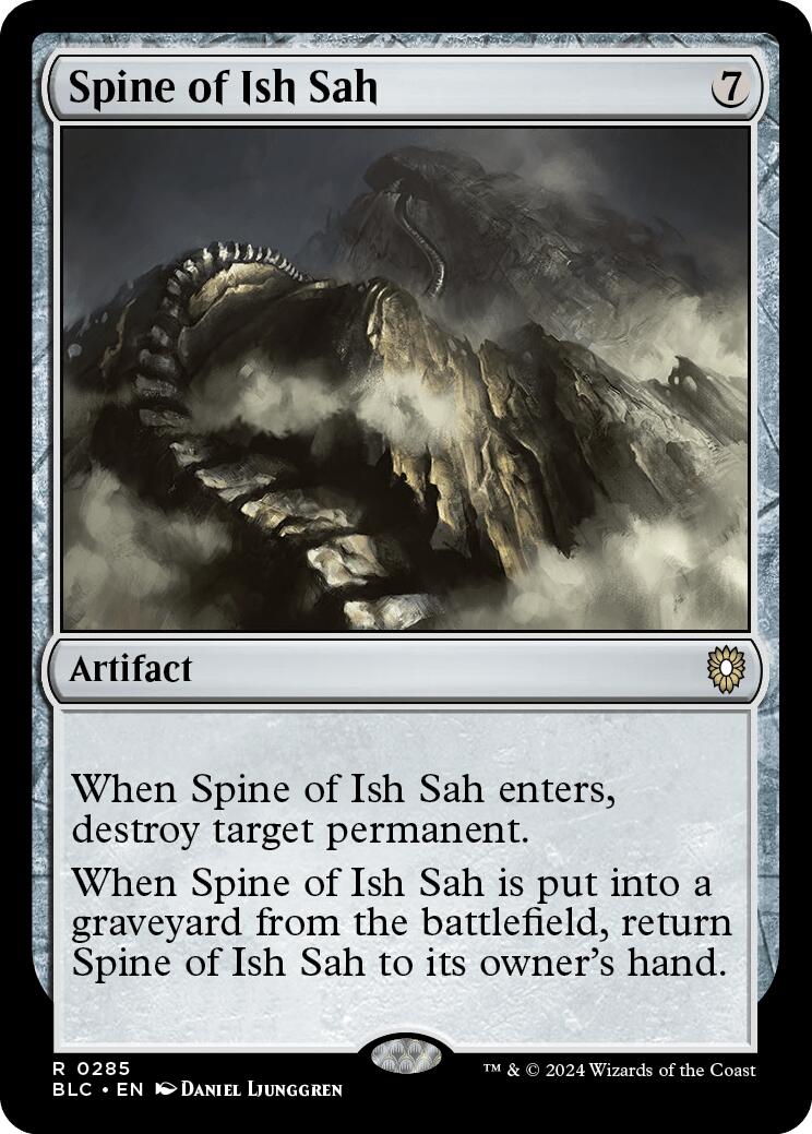 Spine of Ish Sah [Bloomburrow Commander] | North of Exile Games