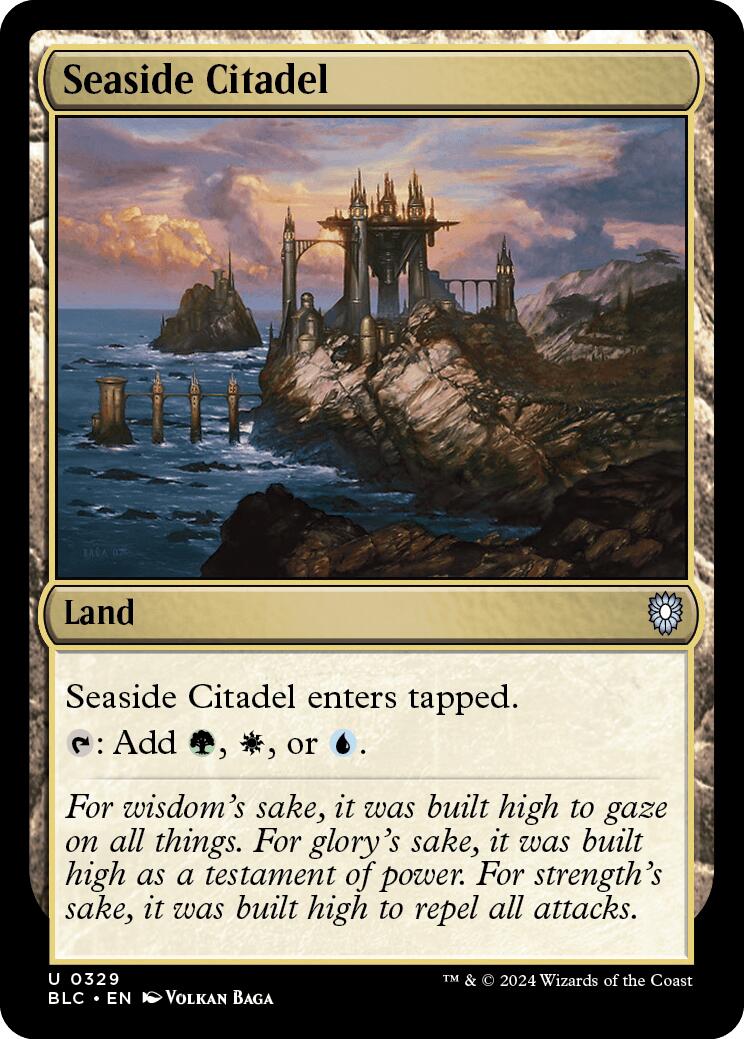 Seaside Citadel [Bloomburrow Commander] | North of Exile Games