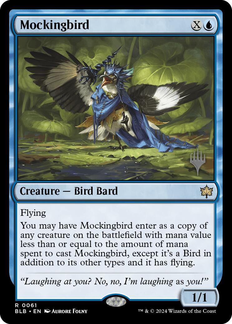Mockingbird (Promo Pack) [Bloomburrow Promos] | North of Exile Games