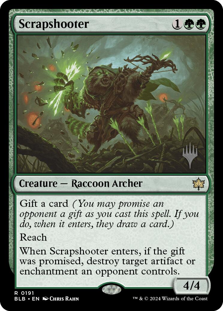Scrapshooter (Promo Pack) [Bloomburrow Promos] | North of Exile Games