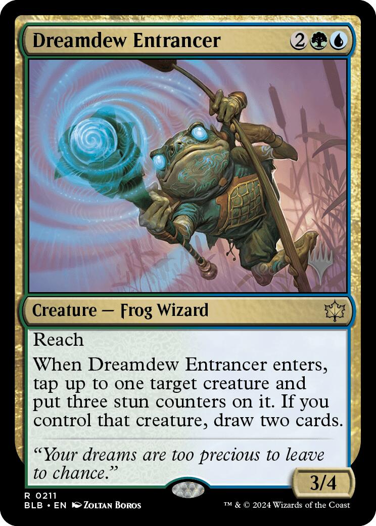 Dreamdew Entrancer (Promo Pack) [Bloomburrow Promos] | North of Exile Games