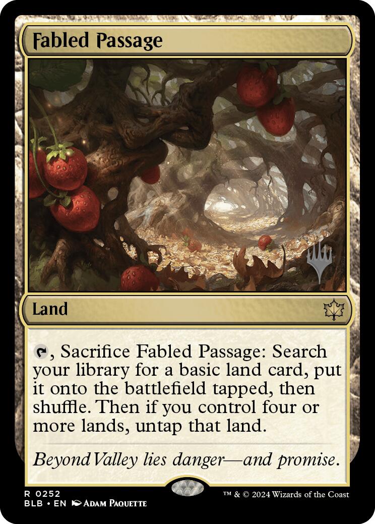 Fabled Passage (Promo Pack) [Bloomburrow Promos] | North of Exile Games