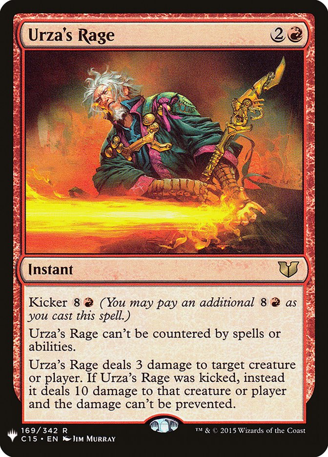 Urza's Rage [Mystery Booster] | North of Exile Games