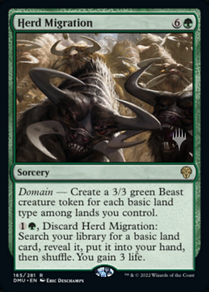 Herd Migration (Promo Pack) [Dominaria United Promos] | North of Exile Games