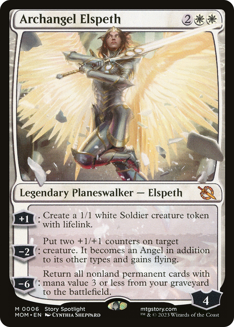 Archangel Elspeth [March of the Machine] | North of Exile Games