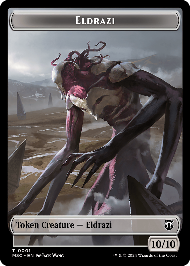 Eldrazi // Spirit Double-Sided Token [Modern Horizons 3 Commander Tokens] | North of Exile Games