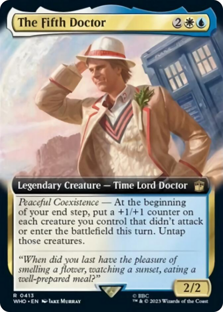 The Fifth Doctor (Extended Art) [Doctor Who] | North of Exile Games