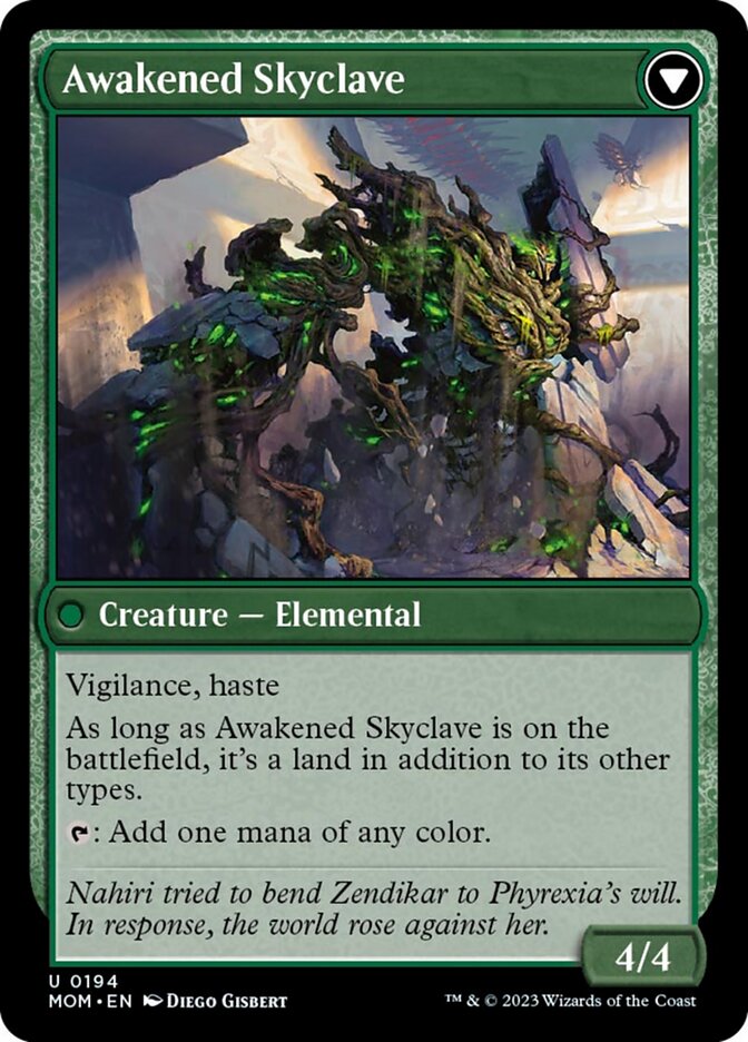 Invasion of Zendikar // Awakened Skyclave [March of the Machine] | North of Exile Games