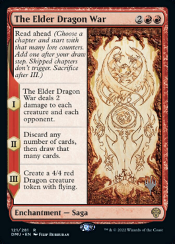 The Elder Dragon War (Promo Pack) [Dominaria United Promos] | North of Exile Games