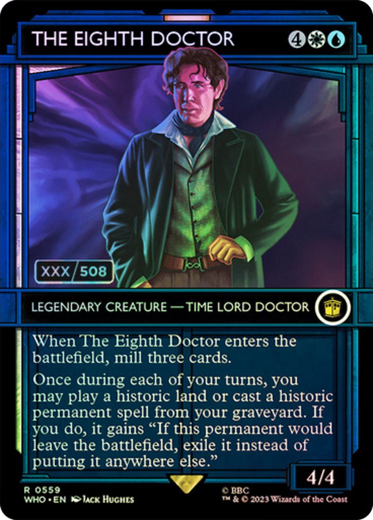 The Eighth Doctor (Serial Numbered) [Doctor Who] | North of Exile Games