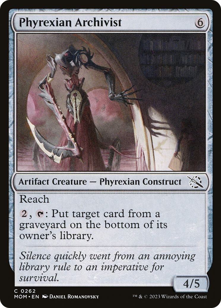 Phyrexian Archivist [March of the Machine] | North of Exile Games
