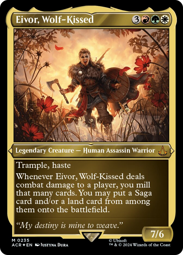 Eivor, Wolf-Kissed (Foil Etched) [Assassin's Creed] | North of Exile Games