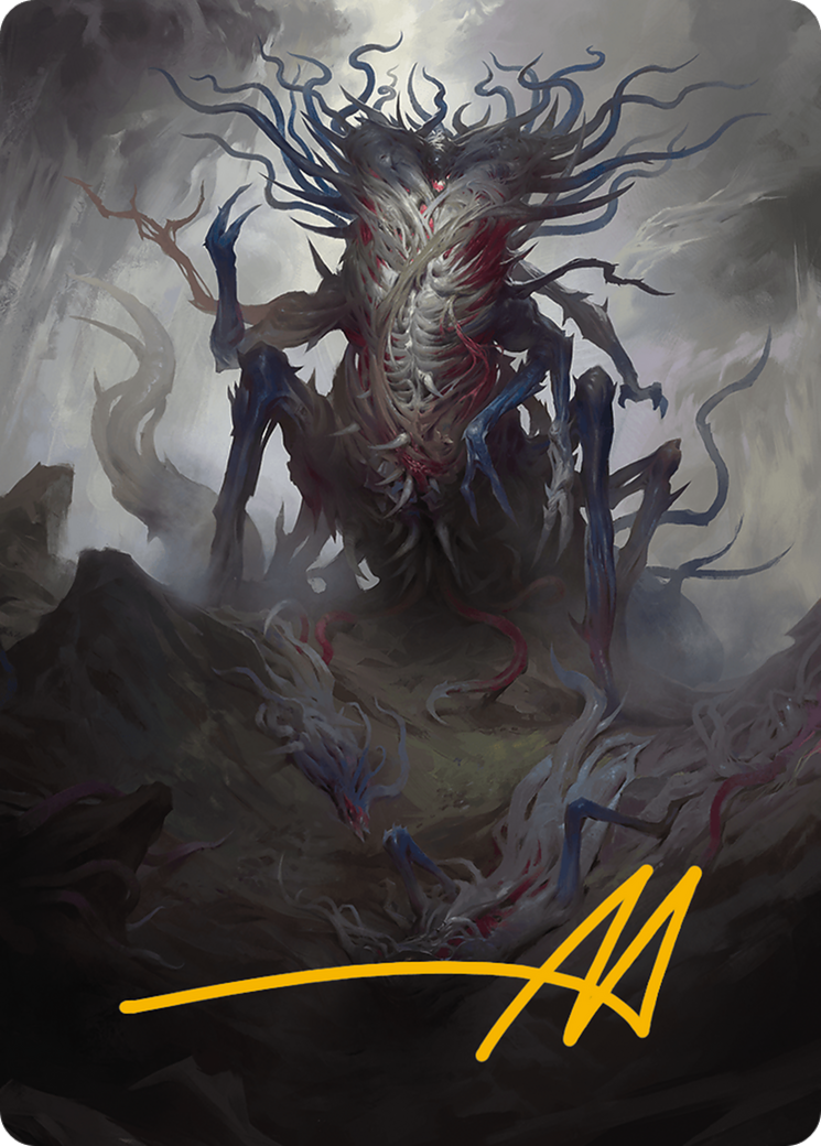 Azlask, the Swelling Scourge Art Card (Gold-Stamped Signature) [Modern Horizons 3 Art Series] | North of Exile Games